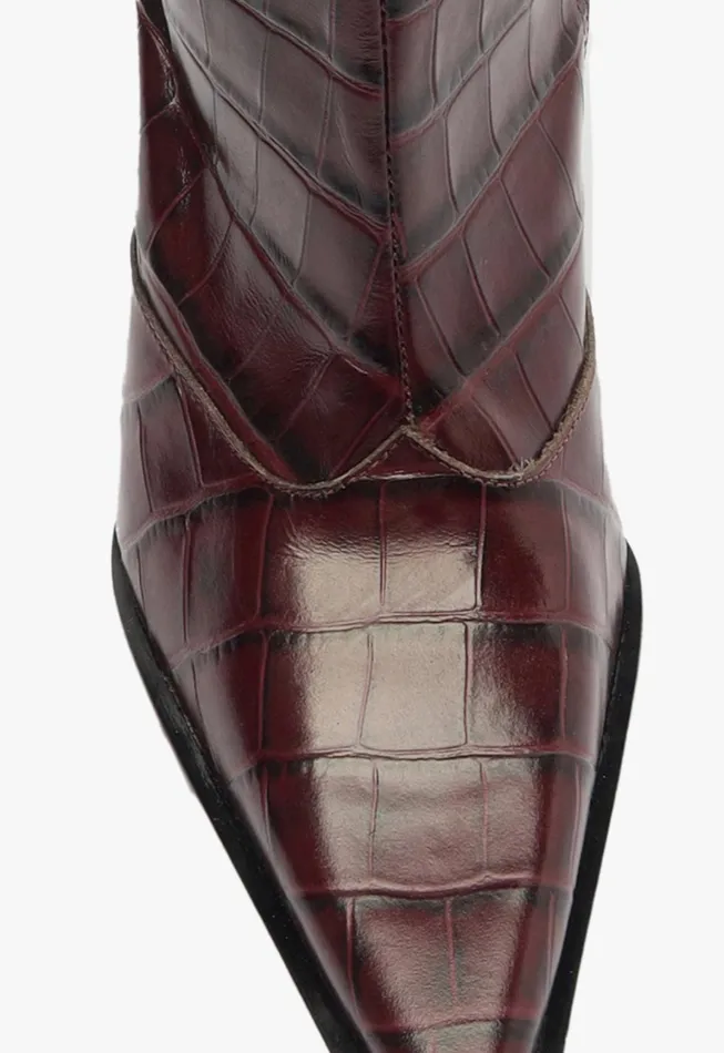 Schutz Shoes Boots Women Raffaela Up Boot Cherry Wine Schutz Shoes Boots Women Raffaela Up Boot Cherry Wine