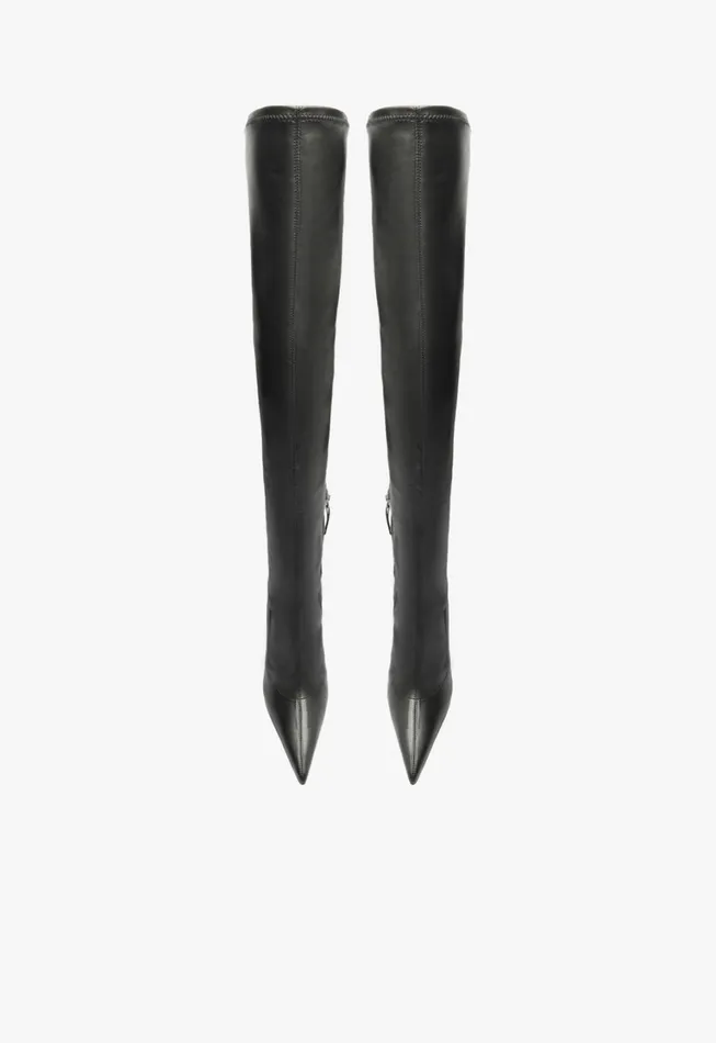 Schutz Shoes Boots Women Siena Over The Knee Boot Black