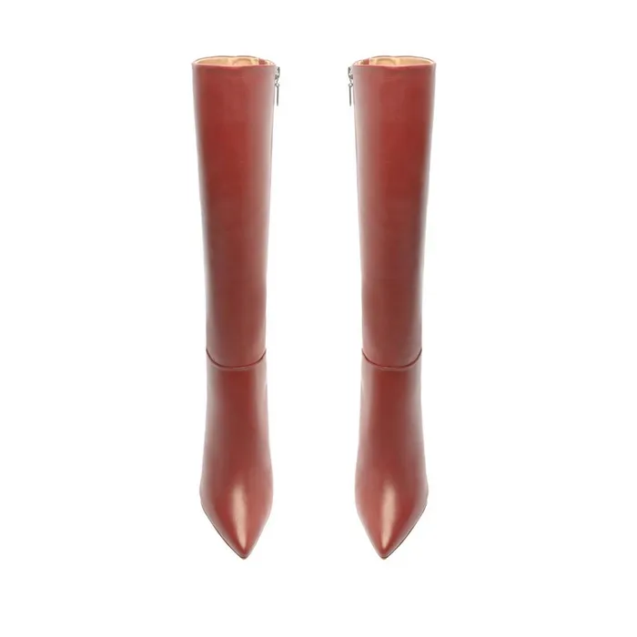 Schutz Shoes Mikki Boots Women Mikki Up Boot Red Brown Schutz Shoes Mikki Boots Women Mikki Up Boot Red Brown