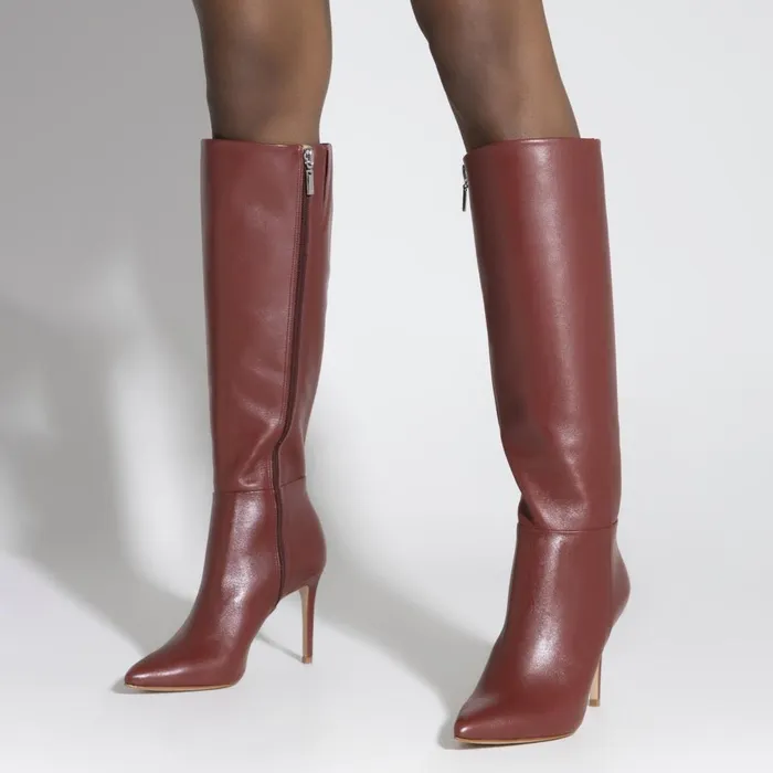 Schutz Shoes Mikki Boots Women Mikki Up Boot Red Brown Schutz Shoes Mikki Boots Women Mikki Up Boot Red Brown