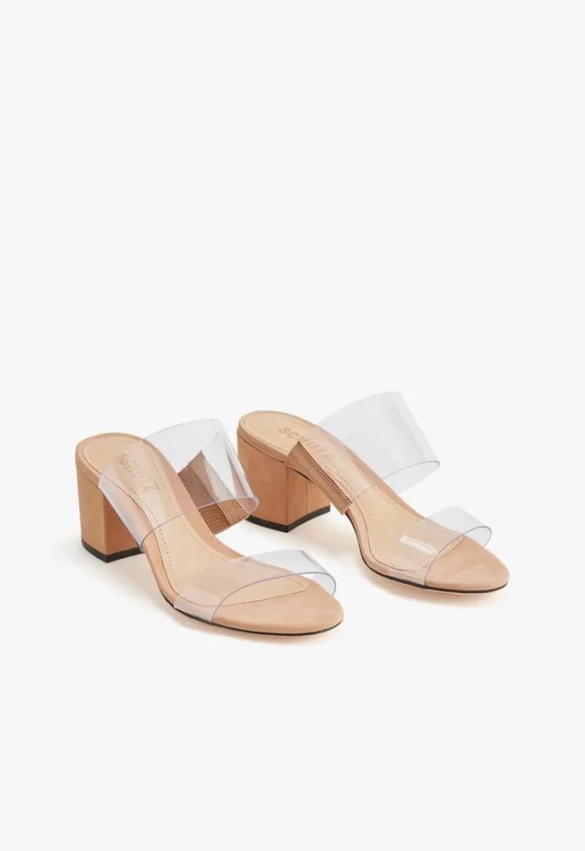 Schutz Shoes Mules Women Victorie Sandal Honey Beige