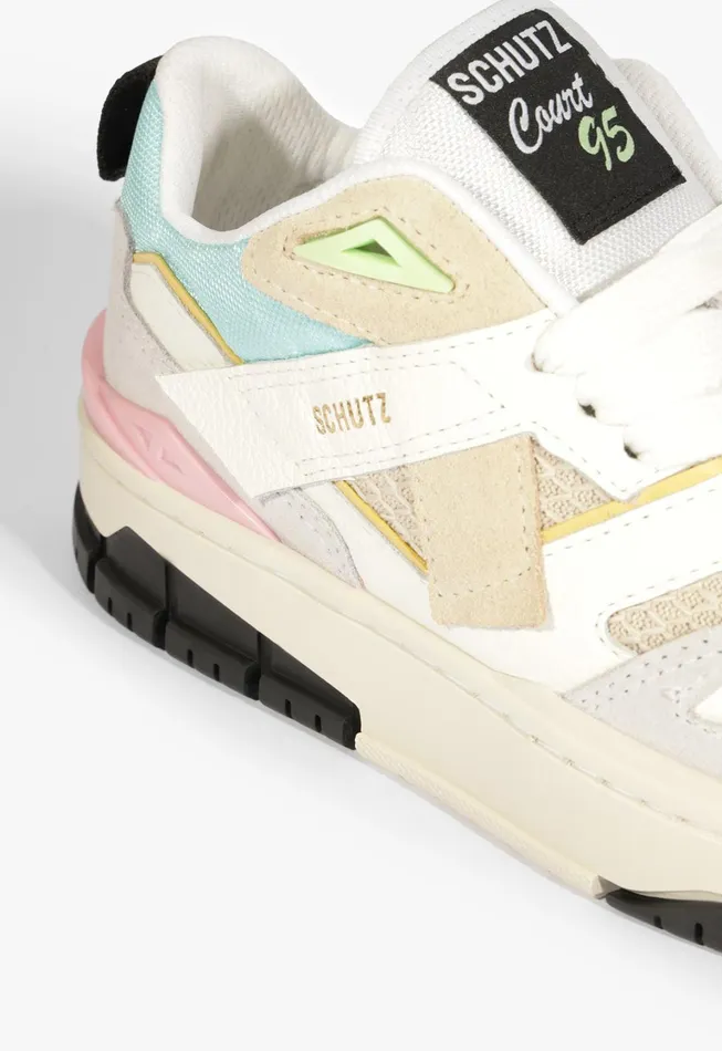 Schutz Shoes Sneakers Women Court 95 Sneaker Multicolor