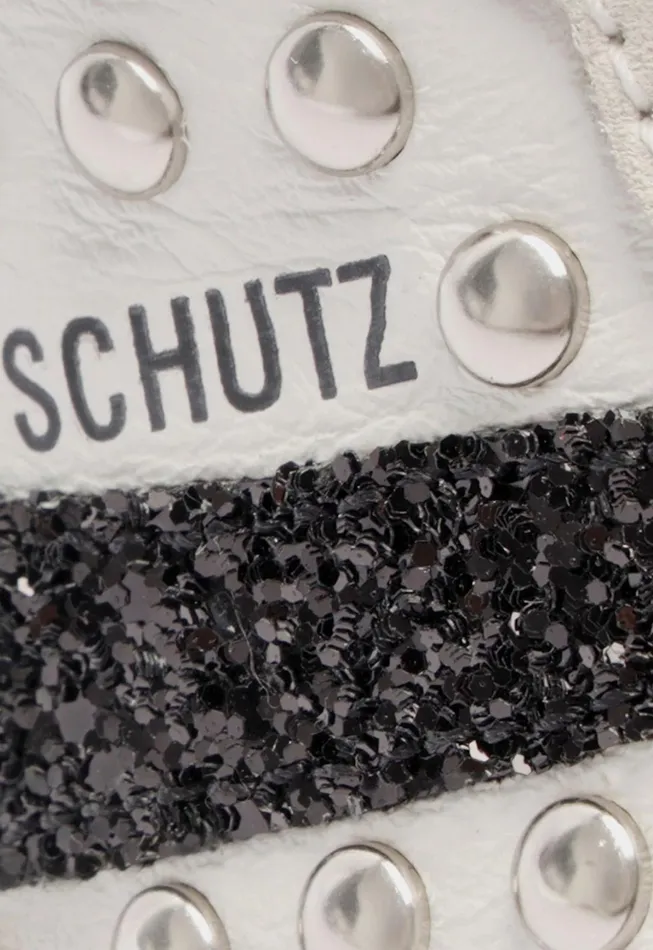 Schutz Shoes Sneakers Women St001 Leather Sneaker White