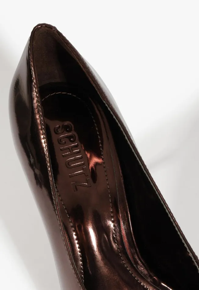 Schutz Shoes Women Alicia Pump Dark Brown