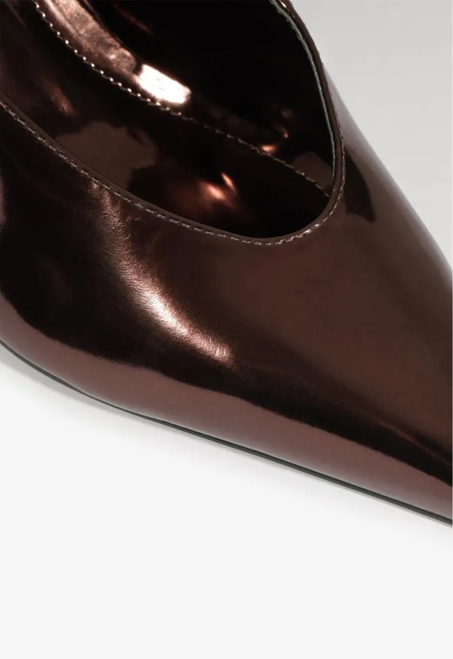 Schutz Shoes Women Alicia Pump Dark Brown