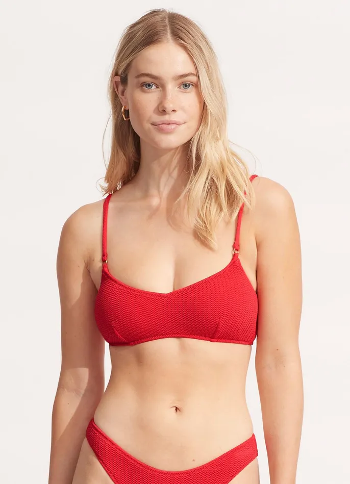 Seafolly Sea Dive Bralette 8211 Chilli Red Women Bralette Seafolly Sea Dive Bralette 8211 Chilli Red Women Bralette