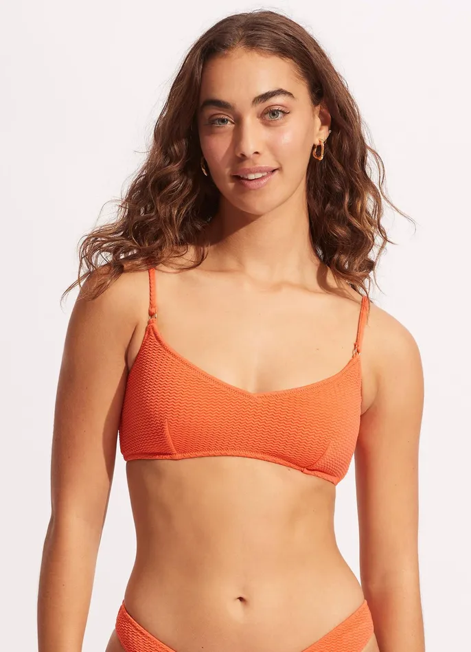 Seafolly Sea Dive Bralette Mandarin Women Bralette