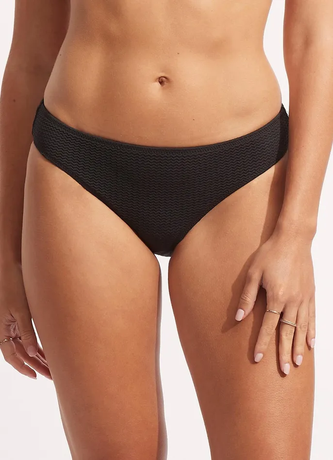 Seafolly Sea Dive Hipster Pant 8211 Black Women Hipster