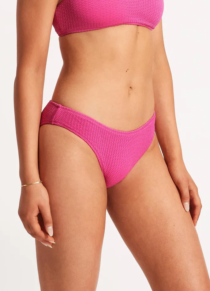 Seafolly Sea Dive Hipster Pant 8211 Fuchsia Rose Women Hipster