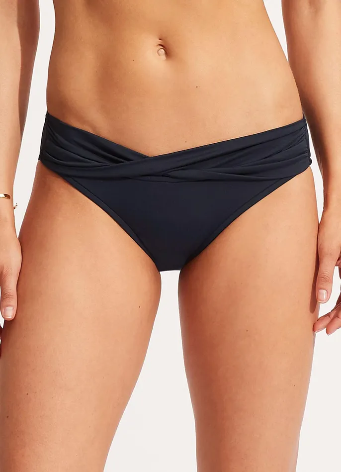 Seafolly Seafolly Collective Twist Band Hipster 8211 True Navy Women Hipster