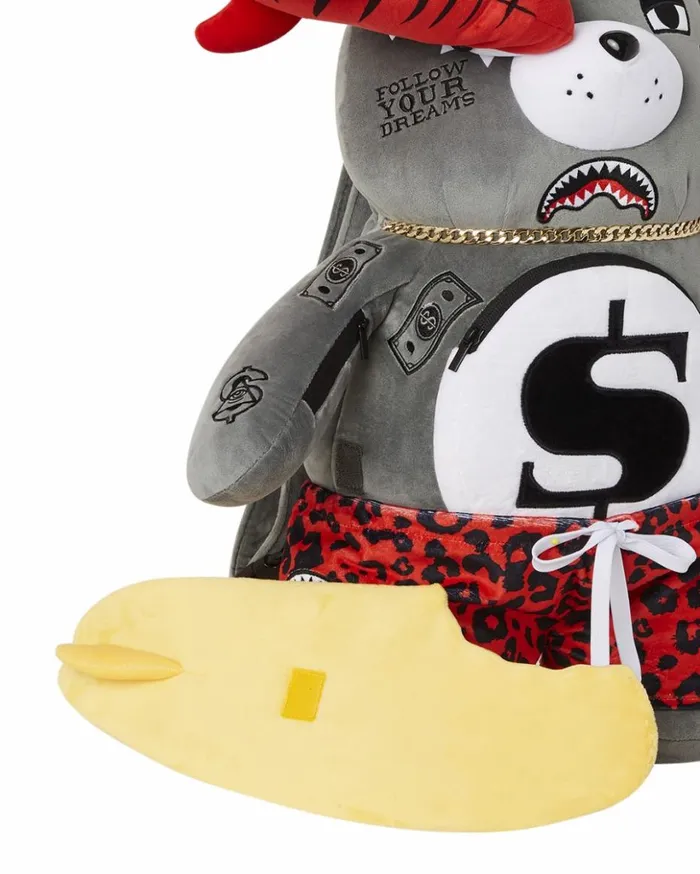 SHARK FRIENDS MONEYBEAR TEDDYBEAR BACKPACK Bags SPRAYGROUND