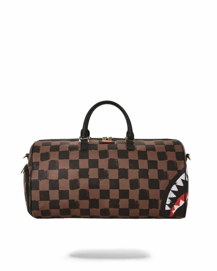 SHARKS IN PARIS VANQUISH DUFFLE Bags SPRAYGROUND