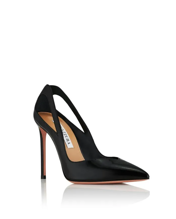 Sheeva Pump 105 Black Women Aquazzura Pumps Sheeva Pump 105 Black Women Aquazzura Pumps