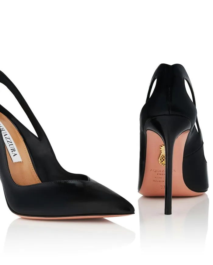Sheeva Pump 105 Black Women Aquazzura Pumps Sheeva Pump 105 Black Women Aquazzura Pumps