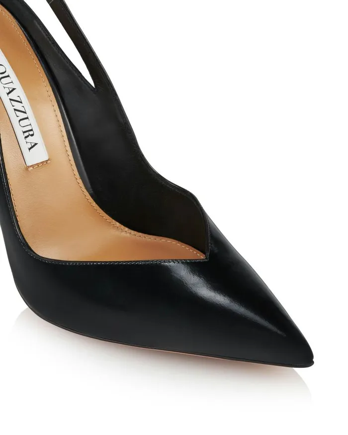 Sheeva Pump 105 Black Women Aquazzura Pumps Sheeva Pump 105 Black Women Aquazzura Pumps