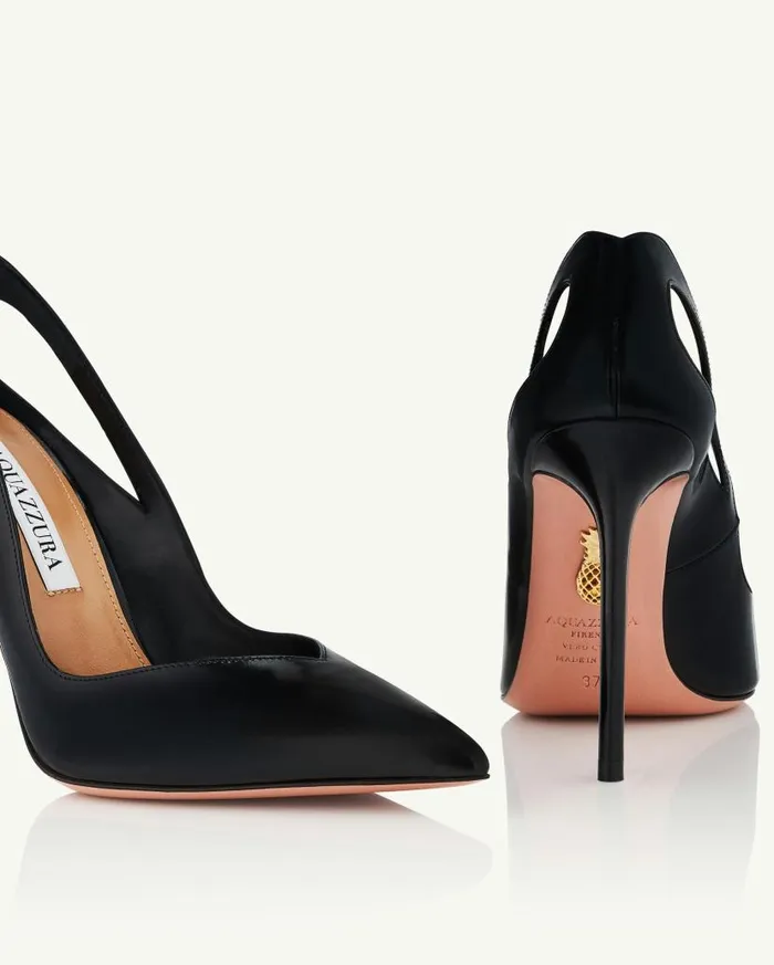 Sheeva Pump 105 Black Women Aquazzura Pumps Sheeva Pump 105 Black Women Aquazzura Pumps