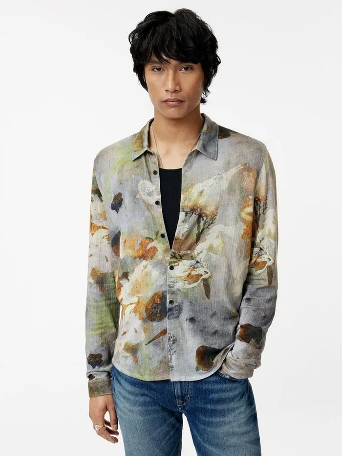 Shirts Men John Varvatos BARNETT SHIRT Copper