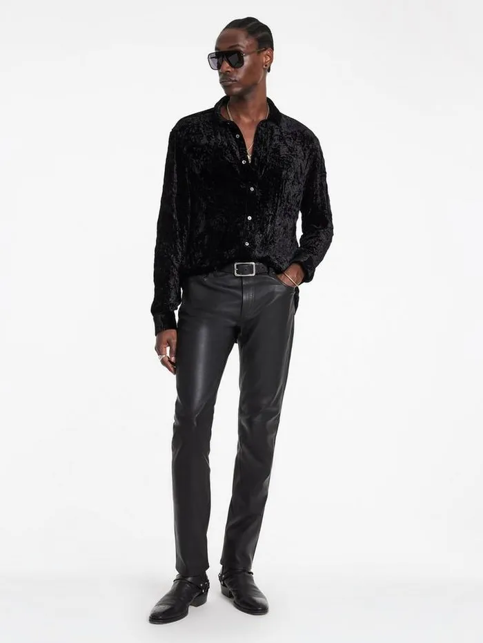 Shirts Men John Varvatos BATIK SHIRT Black