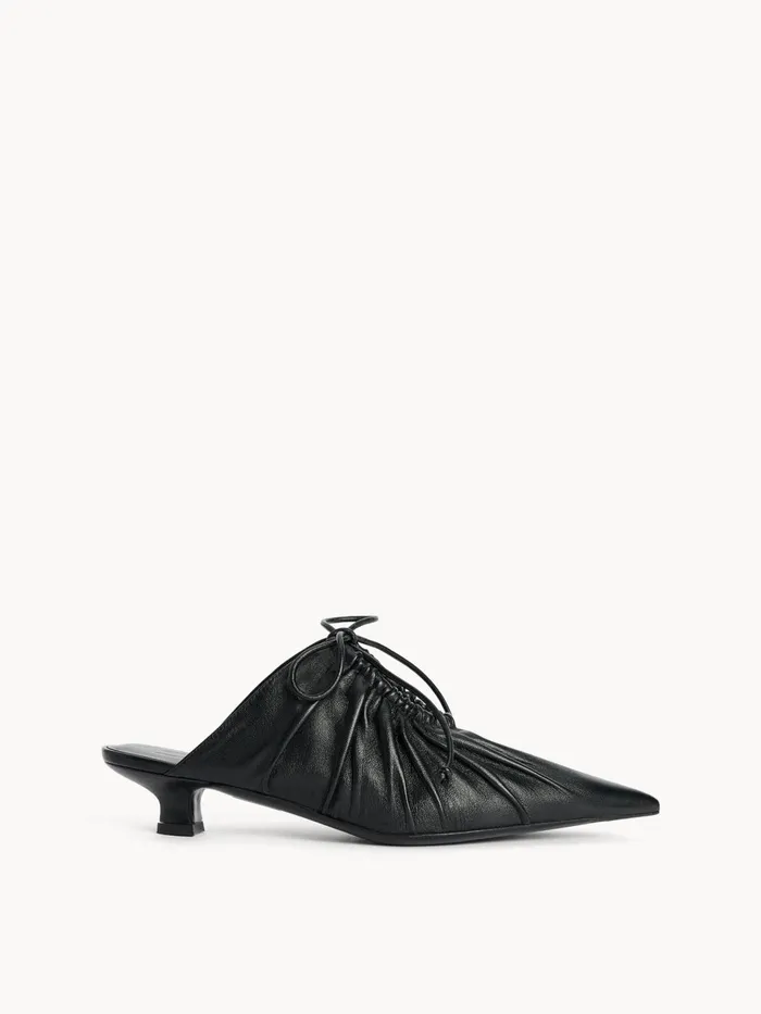 Shoes Women By Malene Birger Masey Leather Mules Black