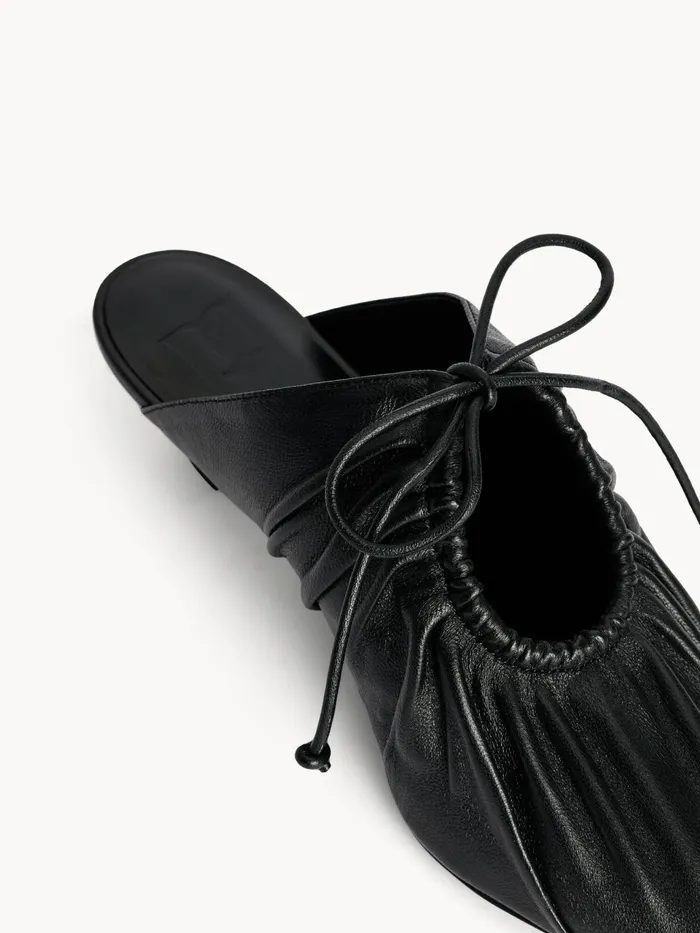 Shoes Women By Malene Birger Masey Leather Mules Black