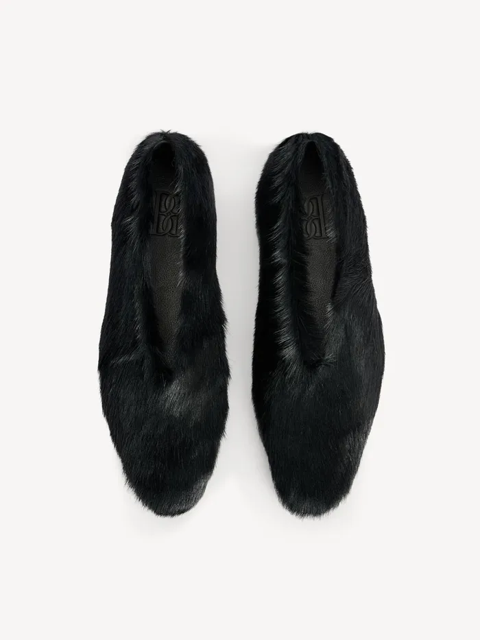 Shoes Women By Malene Birger Merina Leather Flats Black