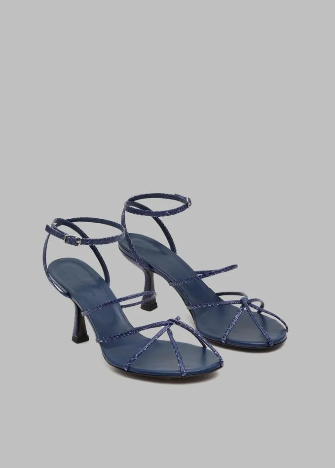 Shoes Women The Frankie Shop Christopher Esber Blaze Embossed Heels 8211 Sodalite