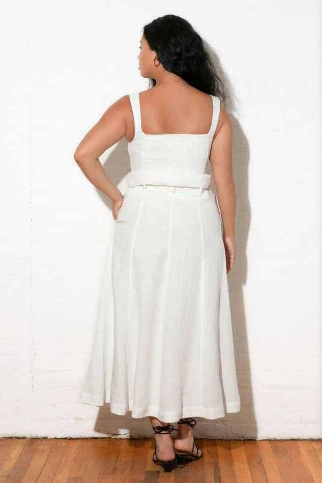 Shop Extended Sizes Mara Hoffman Extended Anna Skirt White Shop Extended Sizes Mara Hoffman Extended Anna Skirt White