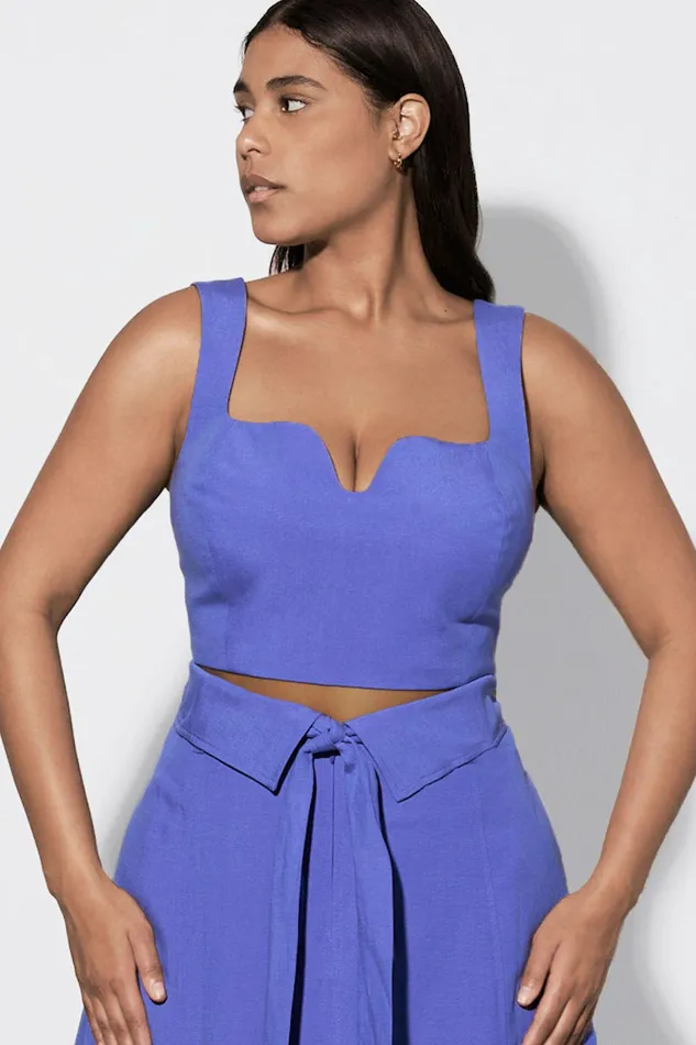 Shop Extended Sizes Mara Hoffman Extended Jini Top Purple Shop Extended Sizes Mara Hoffman Extended Jini Top Purple