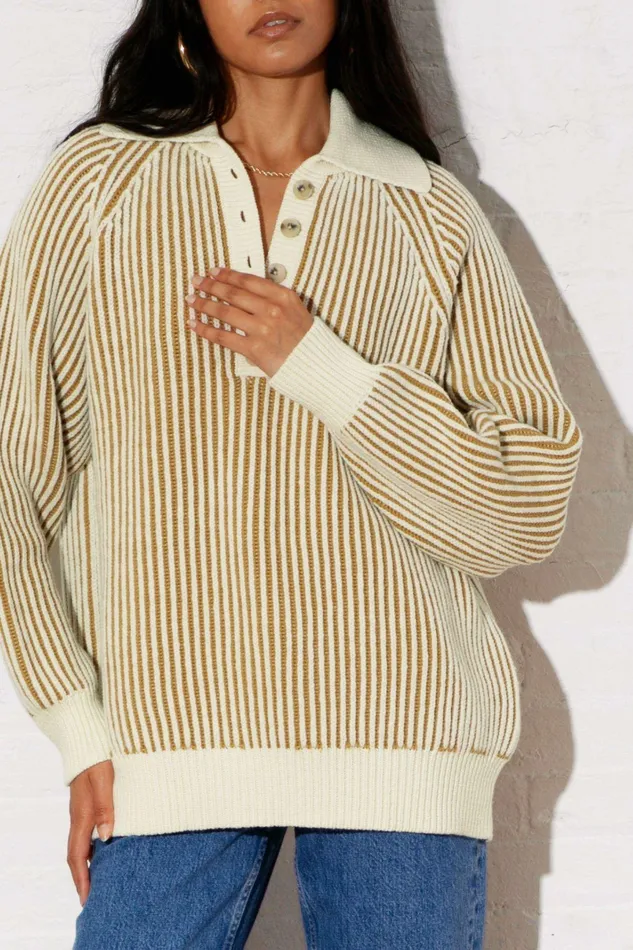 Shop Extended Sizes Mara Hoffman Juliana Sweater Khaki Shop Extended Sizes Mara Hoffman Juliana Sweater Khaki