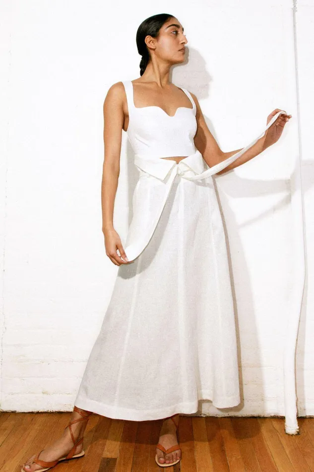 Shop Skirts Mara Hoffman Anna Skirt White Shop Skirts Mara Hoffman Anna Skirt White