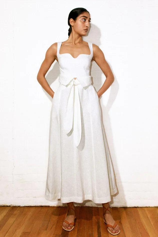 Shop Skirts Mara Hoffman Anna Skirt White Shop Skirts Mara Hoffman Anna Skirt White