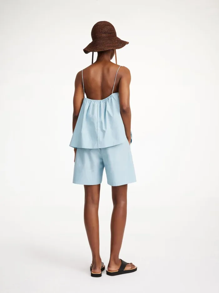 Shorts Women By Malene Birger Siona Shorts Hydra Blue