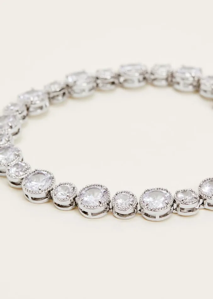 Silver Beaded Bracelet Silver Women Phase Eight Jewellery