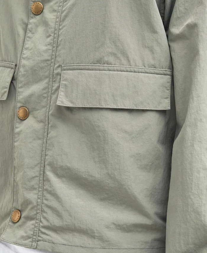 Slim Spey Showerproof Jacket Dusty Olive Men Barbour Showerproof Jackets