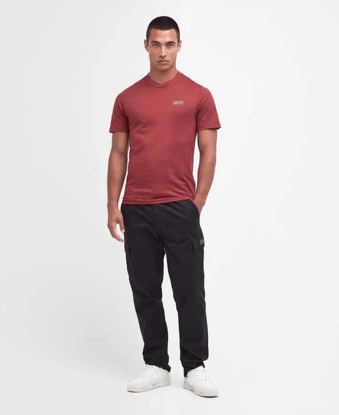 Small Logo TShirt Spicy Orange Men Barbour TShirts
