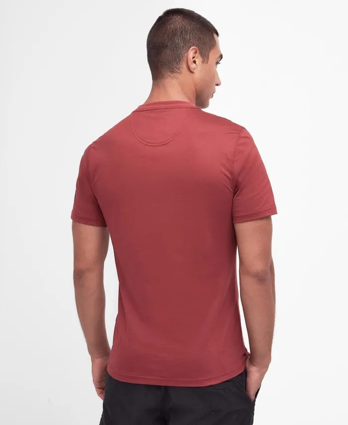 Small Logo TShirt Spicy Orange Men Barbour TShirts