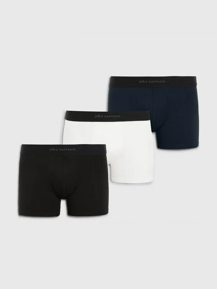 Socks and Underwear Men John Varvatos BRISTOL TRUNKS 3PACK Multi