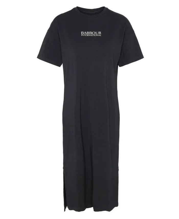 Sofia Midi Dress Golden Khaki Women Barbour Dresses and Skirts