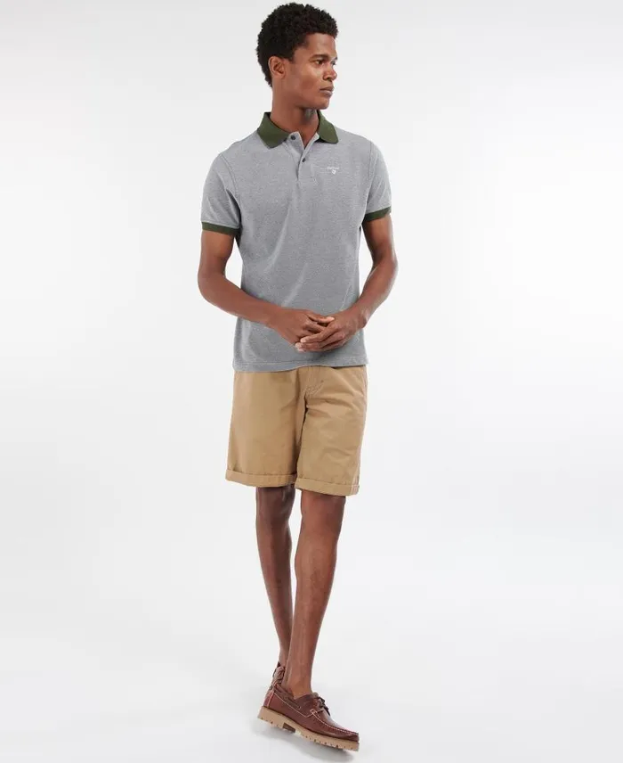 Sports Polo Mix Shirt Black Men Barbour Polo Shirts