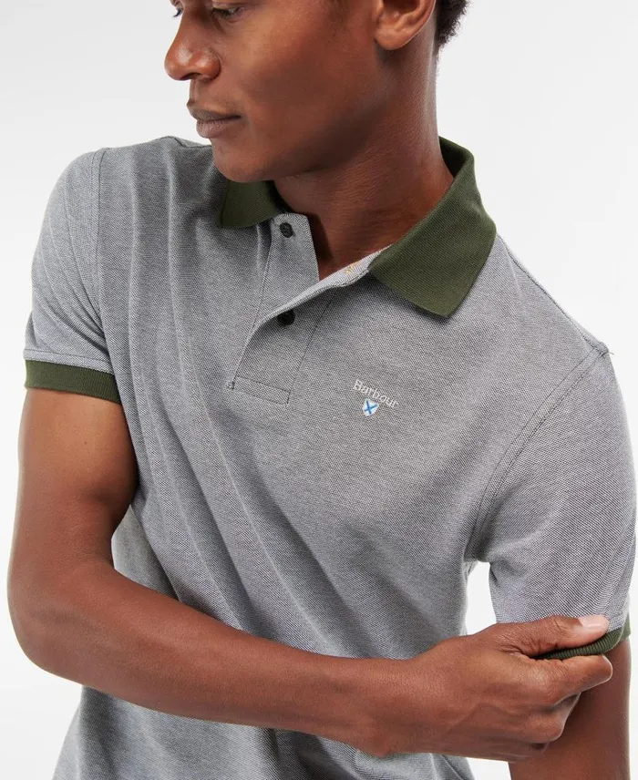 Sports Polo Mix Shirt Black Men Barbour Polo Shirts