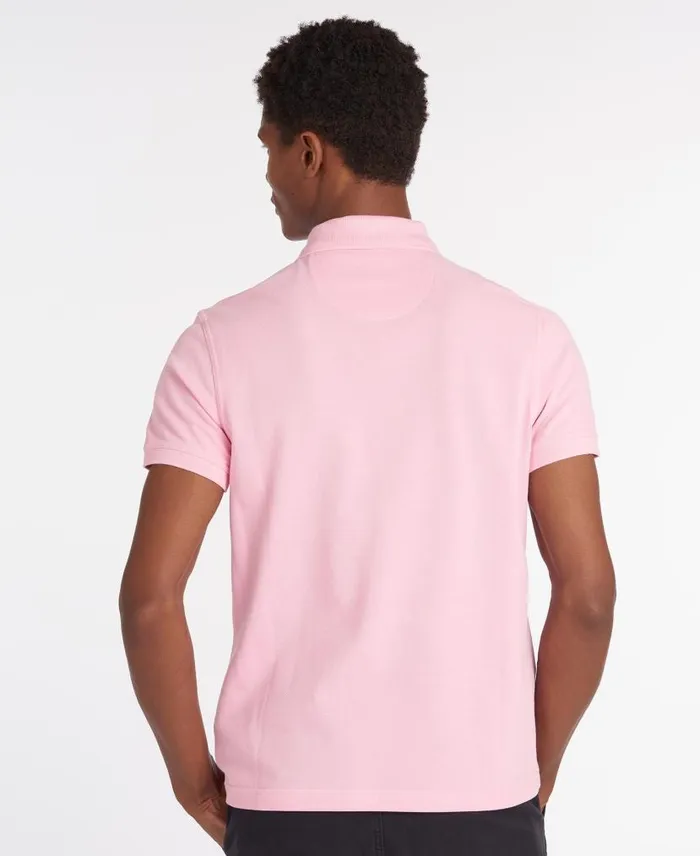 Sports Polo Shirt Dusty Mint Men Barbour Polo Shirts