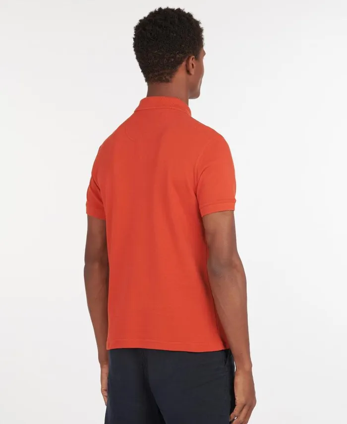 Sports Polo Shirt Sky Men Barbour Polo Shirts