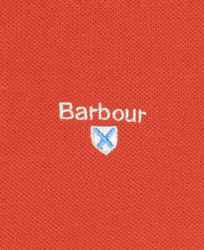 Sports Polo Shirt Sky Men Barbour Polo Shirts