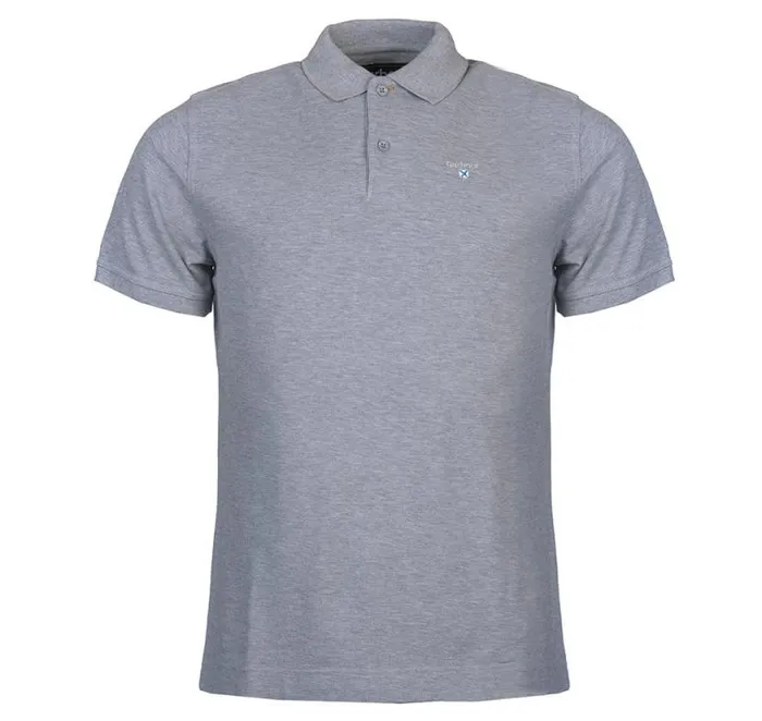 Sports Polo Shirt Vintage Green Men Barbour Polo Shirts