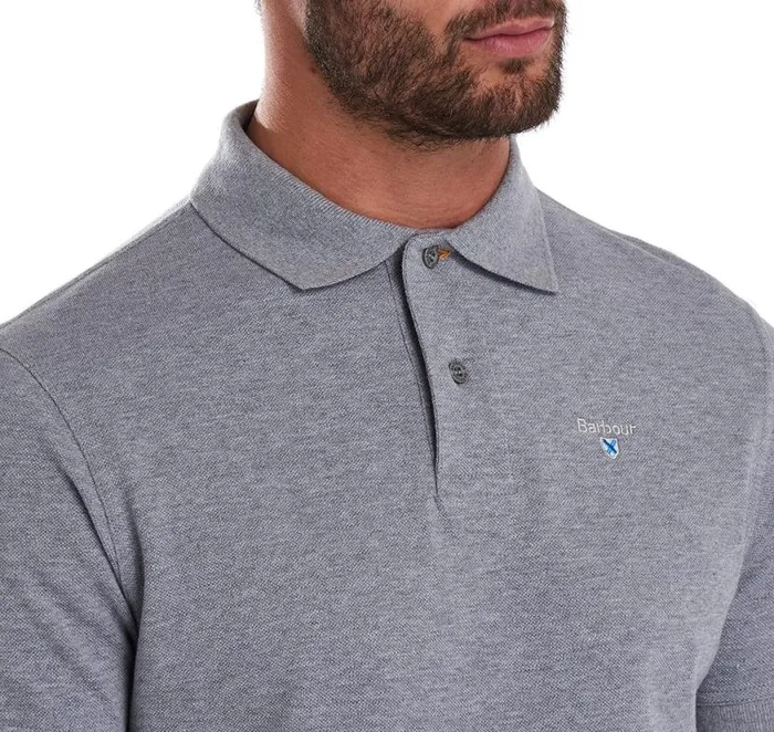 Sports Polo Shirt Vintage Green Men Barbour Polo Shirts