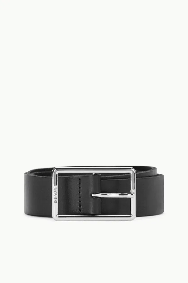 STAUD Belts Women STAUD JEANS BELT 8211 BLACK SILVER