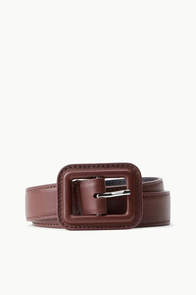 STAUD Belts Women STAUD JEANS BELT MAHOGANY