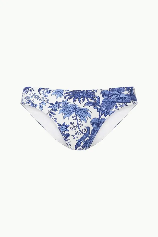 STAUD Bikinis Women STAUD CORSAGE BIKINI BOTTOM BLUE TOILE STAUD Bikinis Women STAUD CORSAGE BIKINI BOTTOM BLUE TOILE