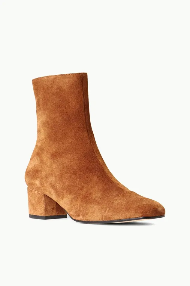 STAUD Boots Women STAUD AIMEE SHORT BOOT TAN SUEDE STAUD Boots Women STAUD AIMEE SHORT BOOT TAN SUEDE