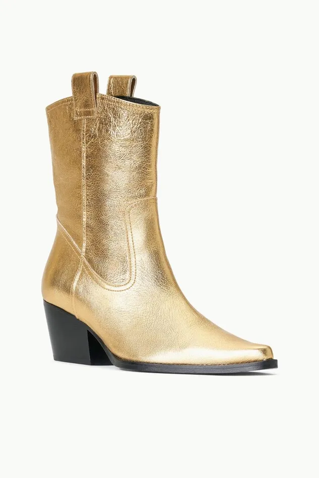 STAUD Boots Women STAUD JUNE BOOT GOLD STAUD Boots Women STAUD JUNE BOOT GOLD